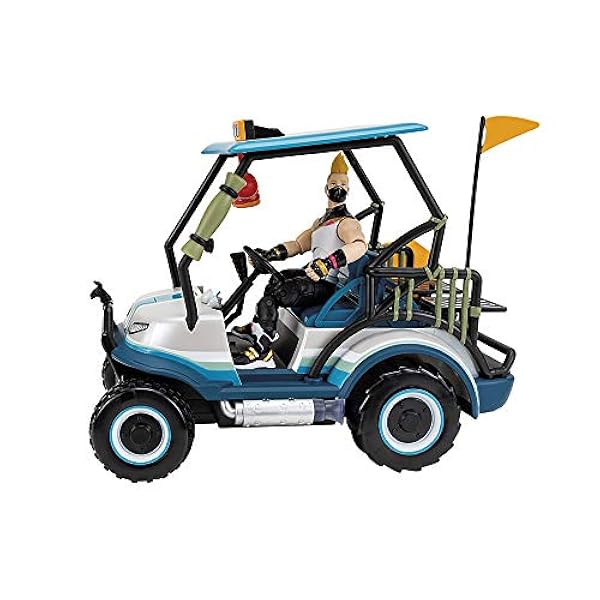Jazwares FNT0118 – Fortnite RC Deluxe Feature fordon ATK med spelfigur (drift)